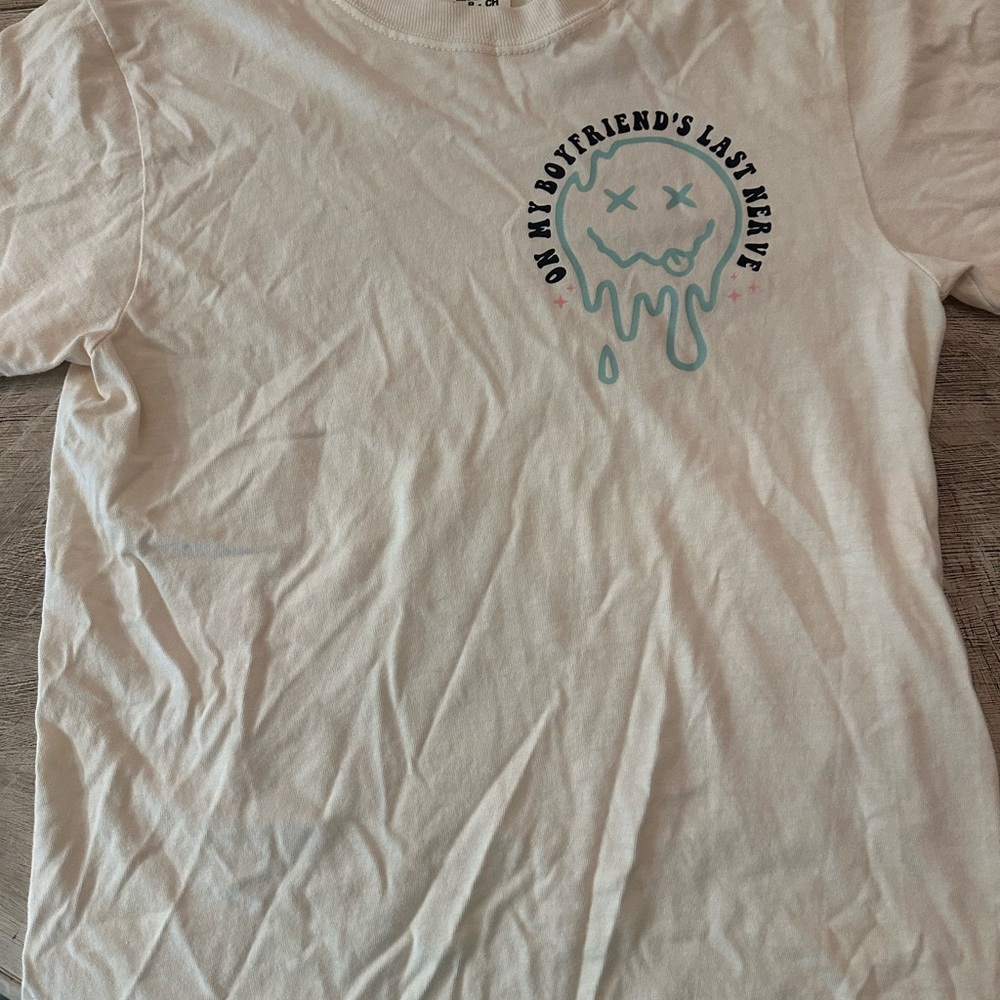 Cream Graphic T-Shirt